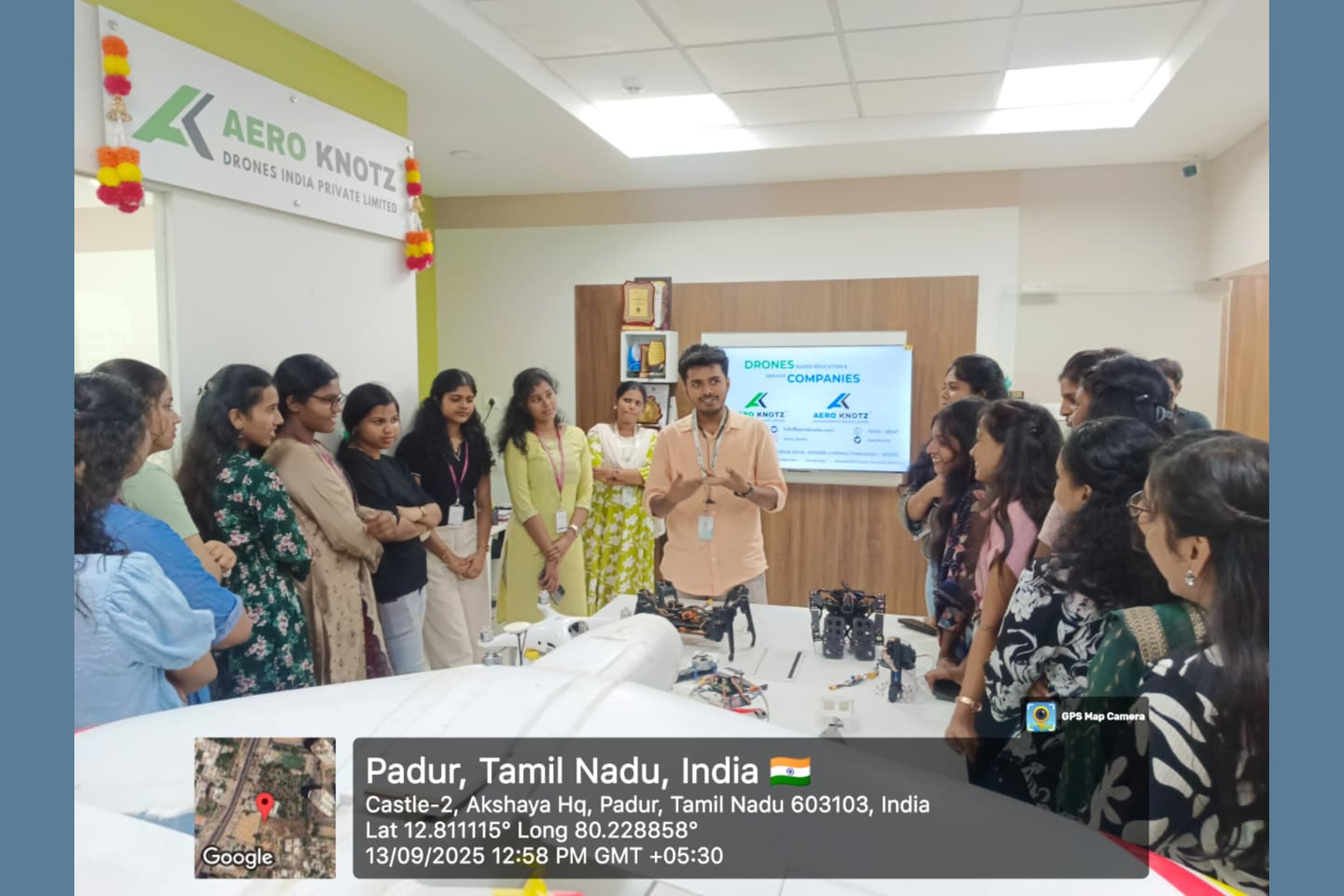 Industrial Visit - Aeroknotz Drone India Pvt. Ltd. Chennai on 05.09.25